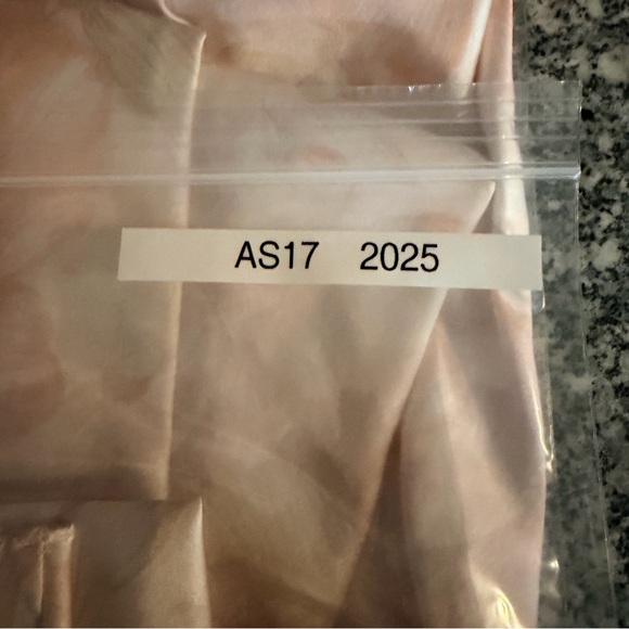 Vintage Halston III Pink Floral Slip Dress 1980s Made in USA ILGWU - Picture 11 of 11